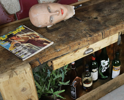 Werkbank, établi, Werktisch z.B. als TV Sideboard