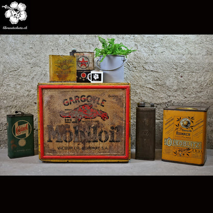 Gargoyle Mobiloil Truhe/Kiste