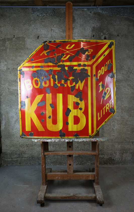 Emailschild "Bouillon KUB"