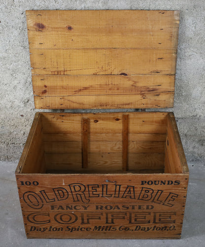 Couchtisch, Holzkiste "Coffee"