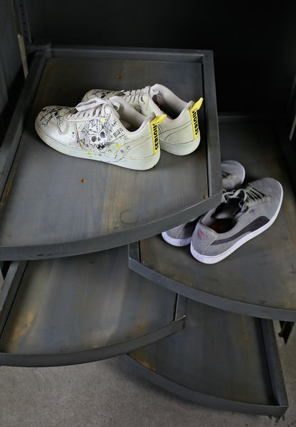 Vidmar Werkstattschrank, Werkzeugschrank, Schuhschrank "Swoosh"