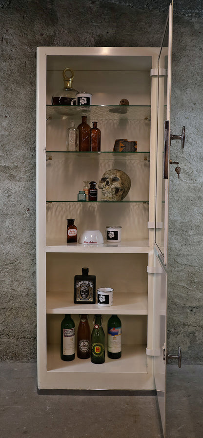 Medizinschrank, Arztvitrine, Arztschrank, Spitalschrank