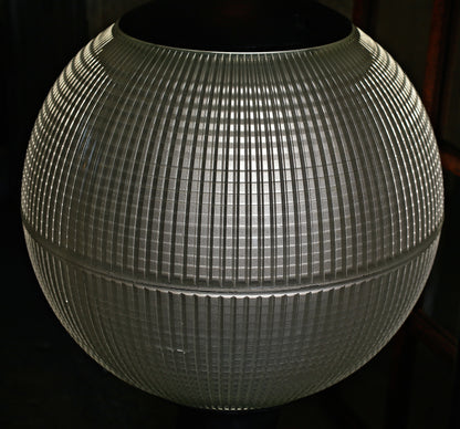 Holophane Stehleuchte, Lampe, Stehlampe auf kl. Gussfuss