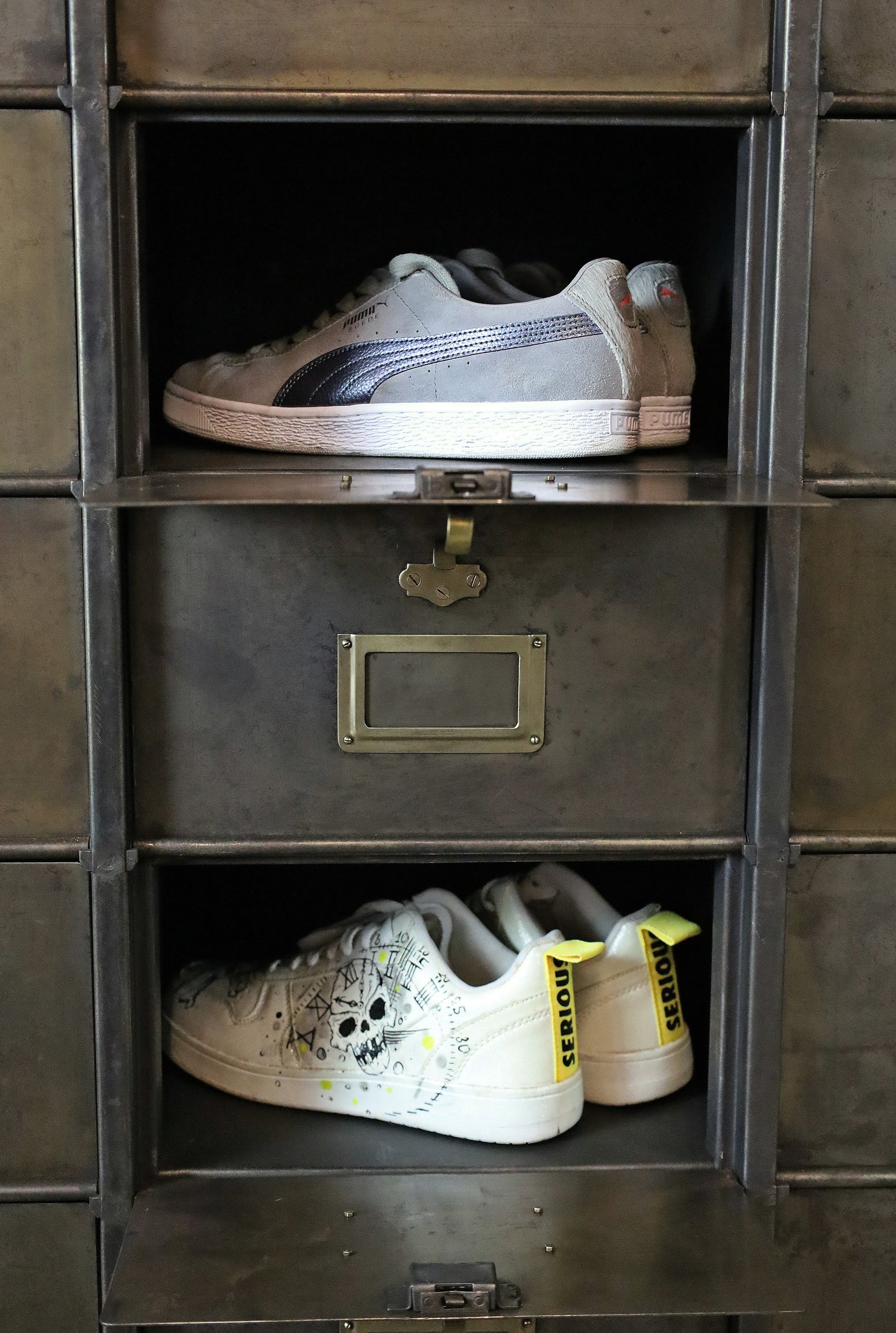 Morgan Strasbourg 18türiger Klappschrank / Aktenschrank