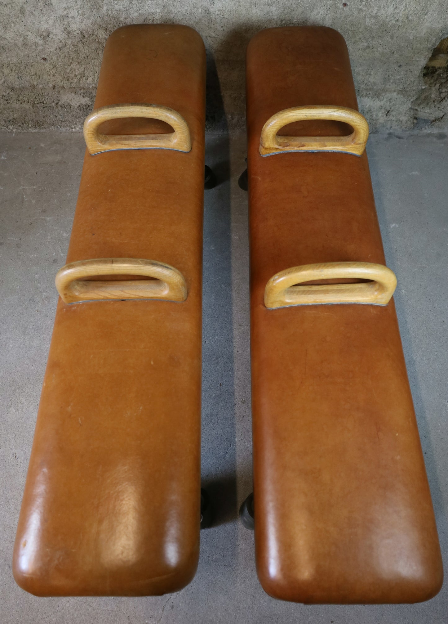 Schuhbank aus einem alten Pauschenpferd/Turnbock XL