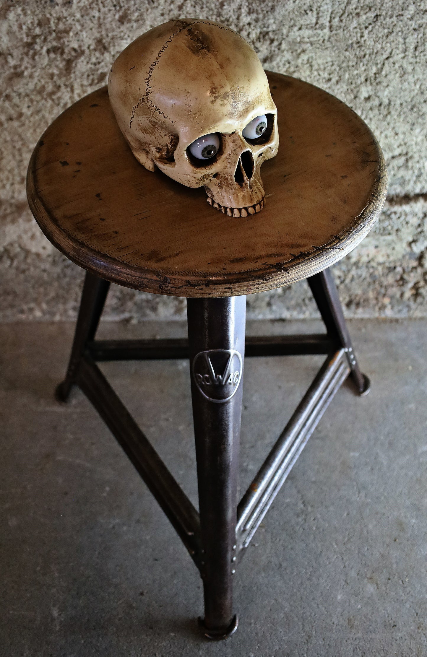 Tolix Model A chairs by Xavier Pauchard