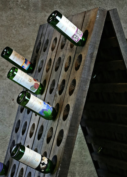 Rüttelbrett für Champagner, Pupitre