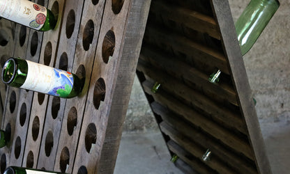 Rüttelbrett für Champagner, Pupitre