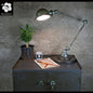Holophane floor lamp, lamp, standing lamp on small cast iron base