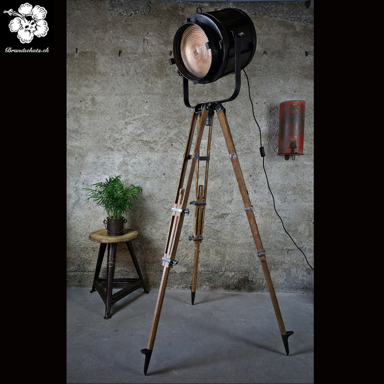 AE Cremer Spotlight on Tripod