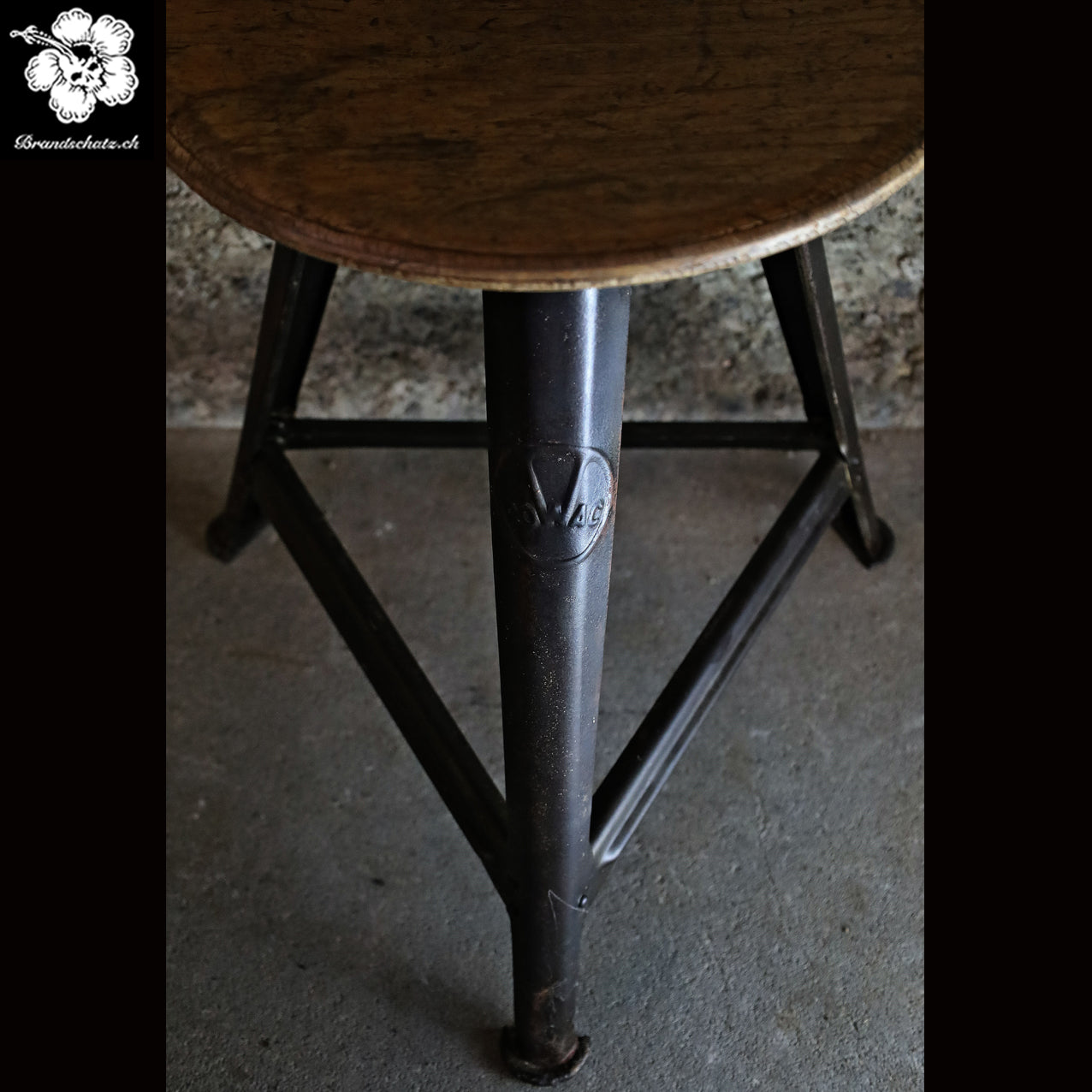 Tolix Model A chairs by Xavier Pauchard