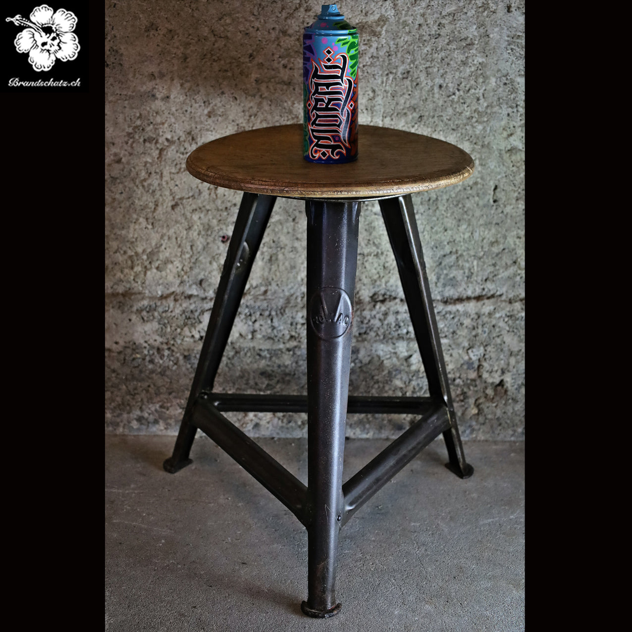 Tolix Model A chairs by Xavier Pauchard