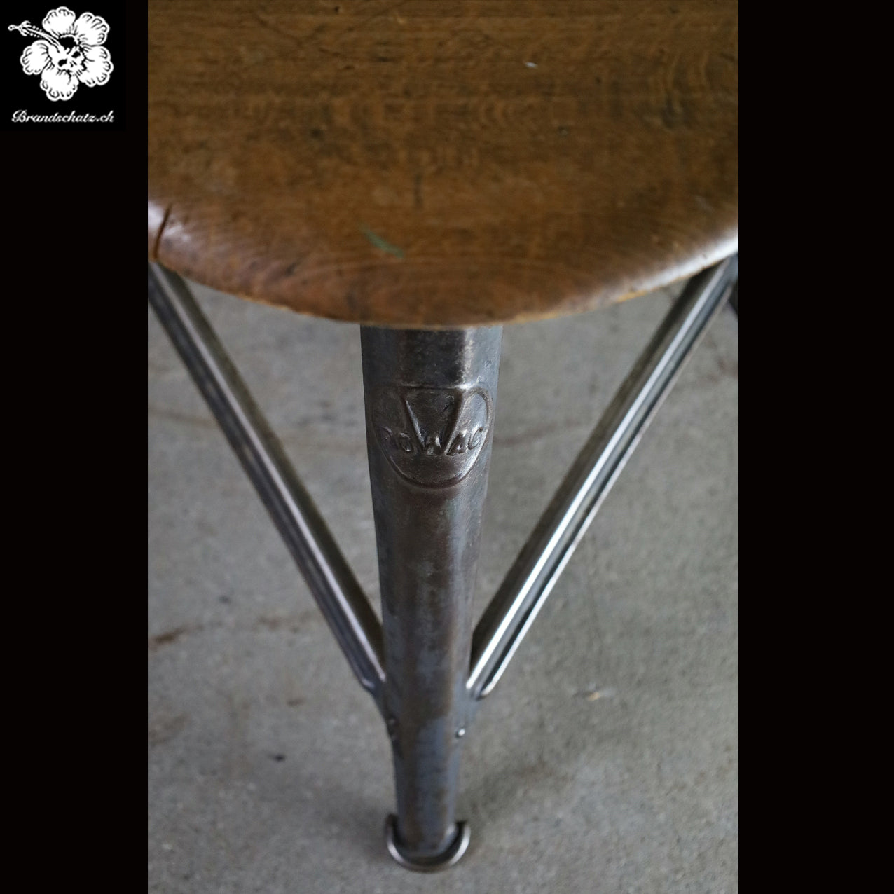 Tolix Model A chairs by Xavier Pauchard