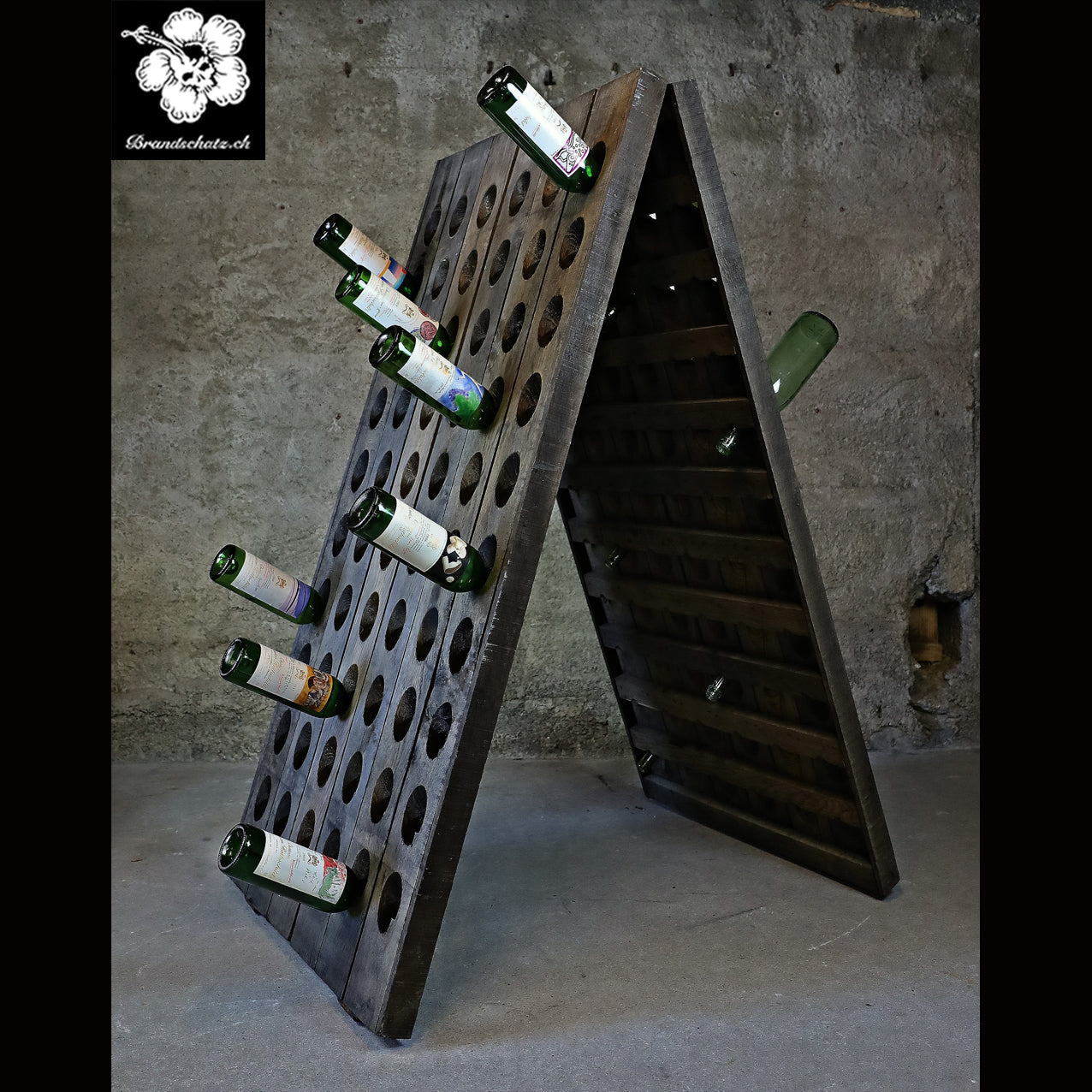 Rüttelbrett für Champagner, Pupitre