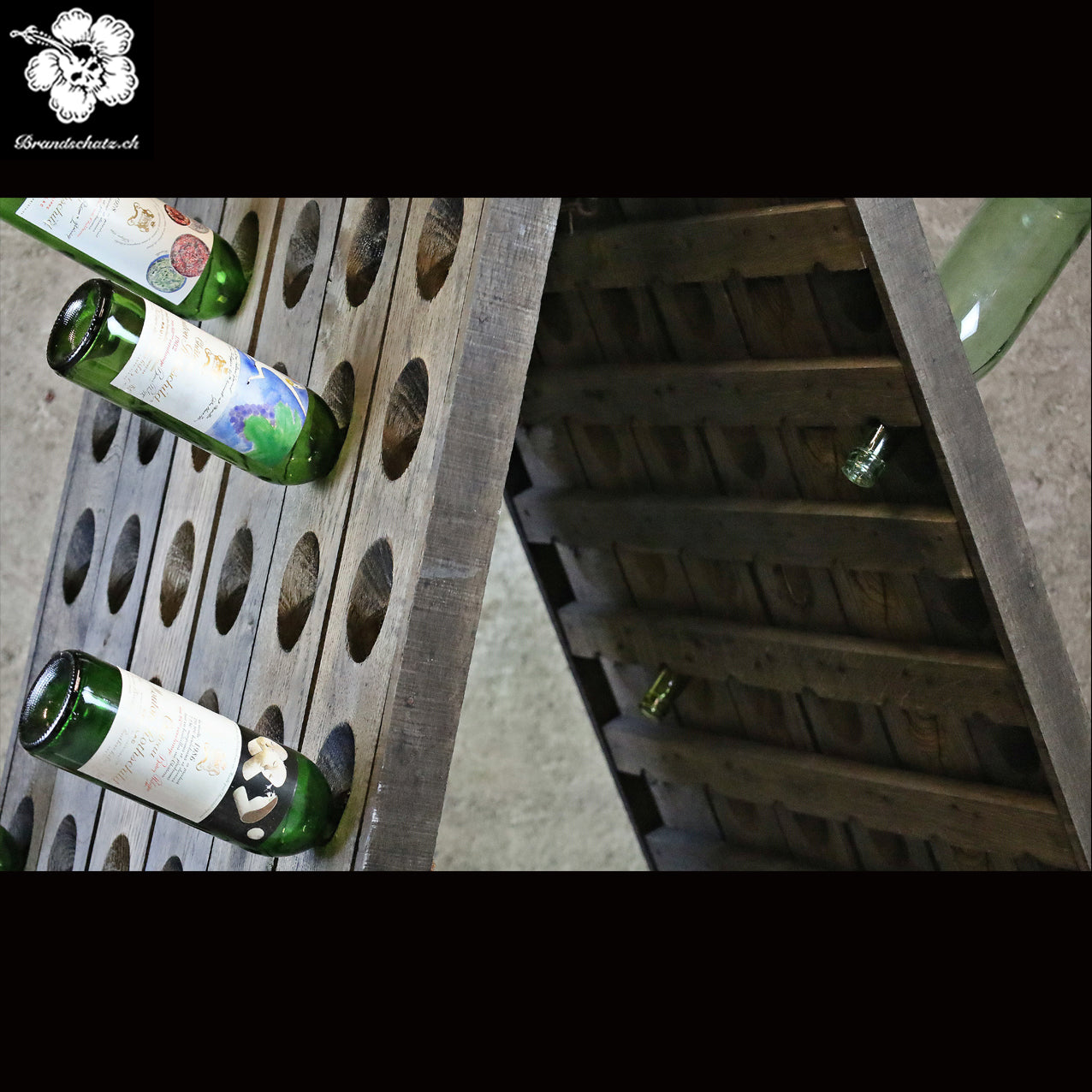 Rüttelbrett für Champagner, Pupitre