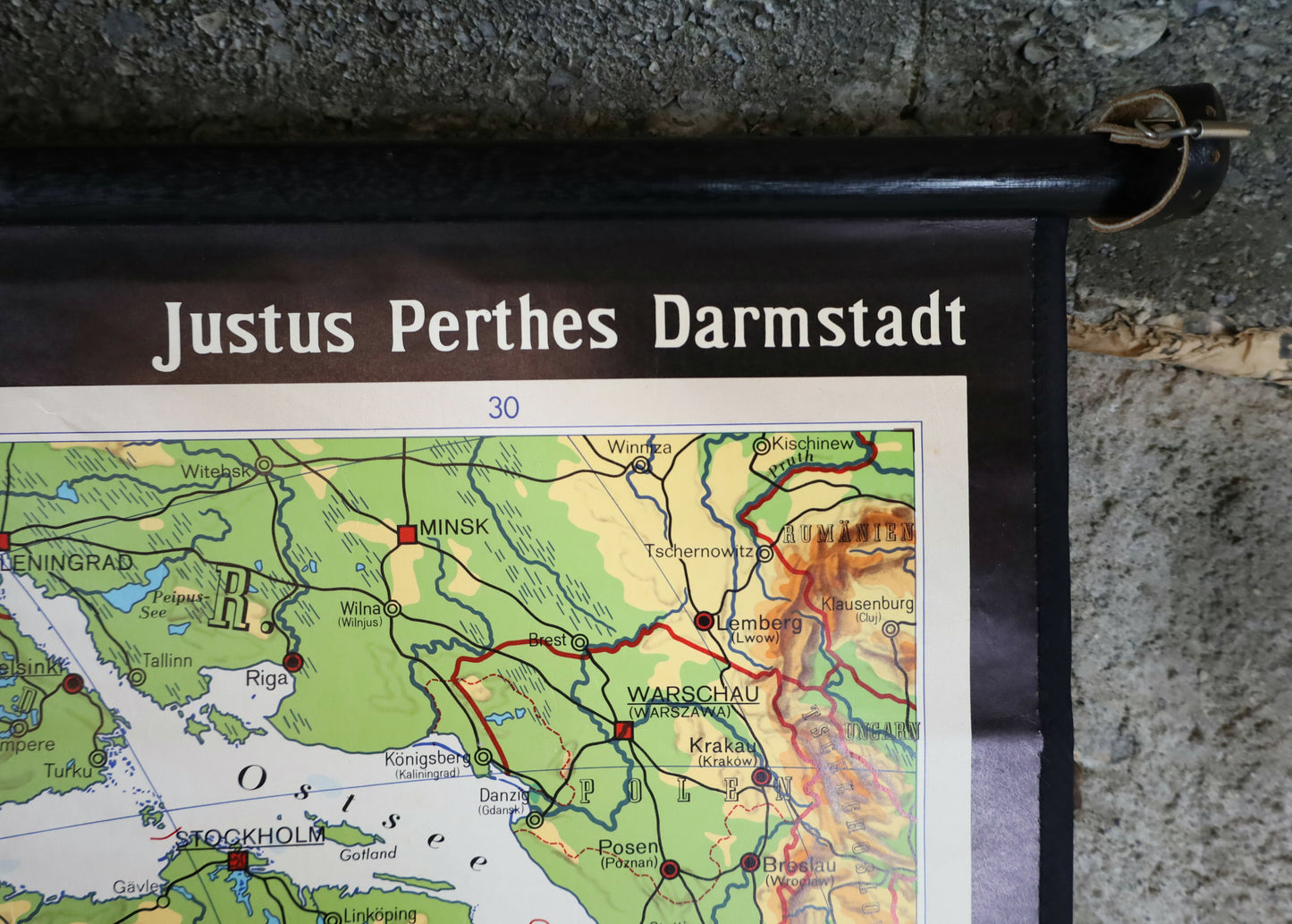 Schulwandkarte Nordamerika