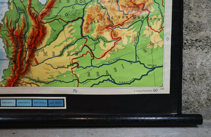 Schulwandkarte Nordamerika