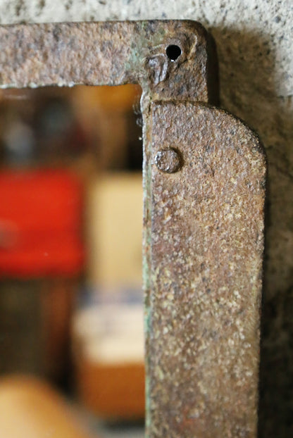 Duo Eisenfenster verspiegelt