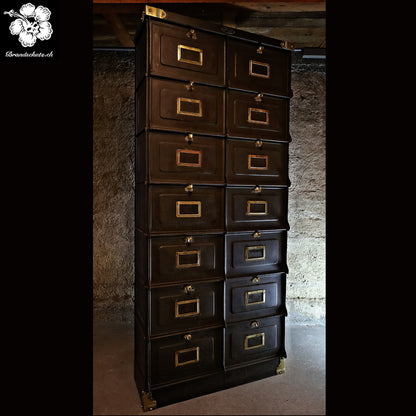 Strafor 30-door folding cabinet / filing cabinet