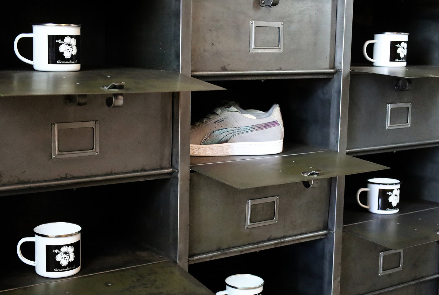 Strafor 12türiger Klappschrank / Aktenschrank