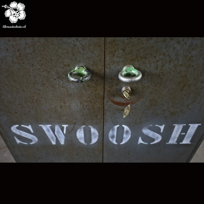 Vidmar Werkstattschrank, Werkzeugschrank, Schuhschrank "Swoosh"