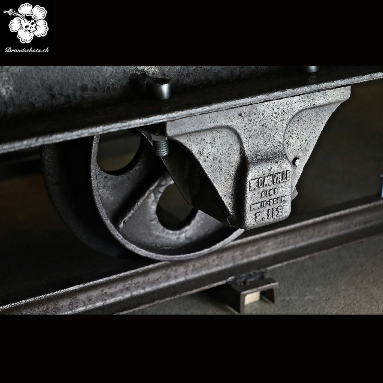 Couchtisch aus altem Minen Wagen / Lore, Minenlore